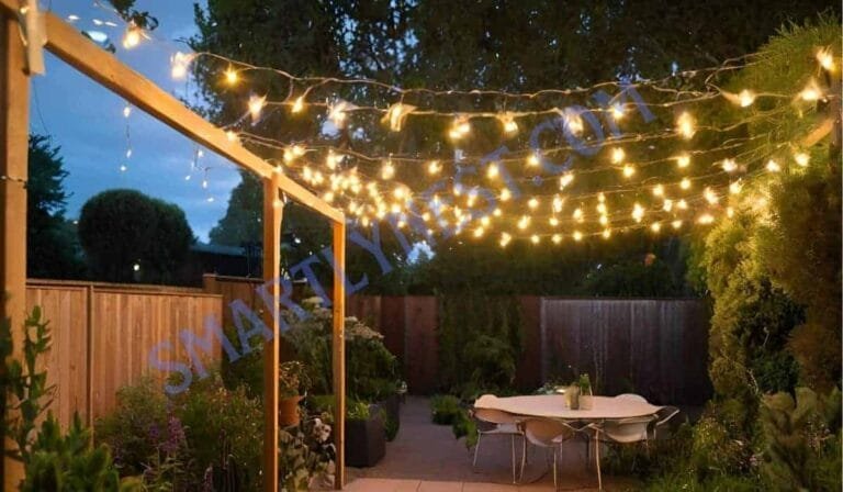 How to Hang Fairy Lights