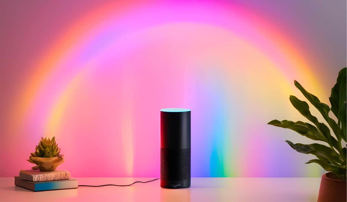 How to Make Alexa Light Rainbow