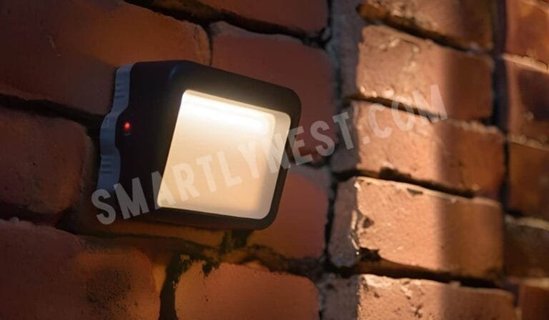 why is my motion sensor light flashing
