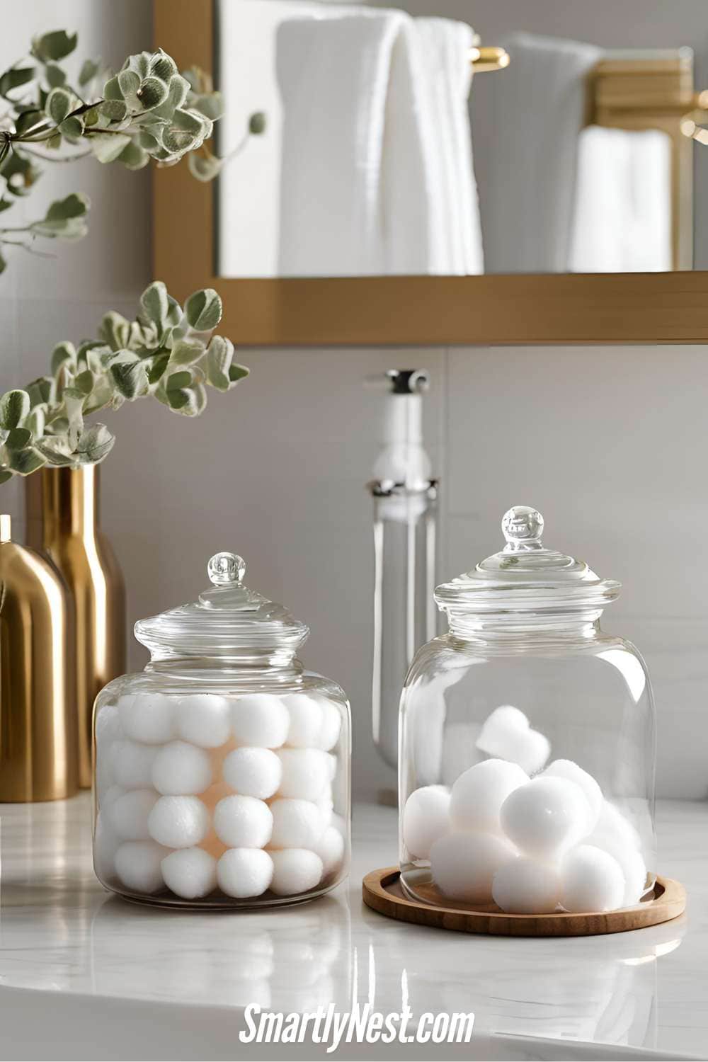 Apothecary Jars for Countertop Essentials