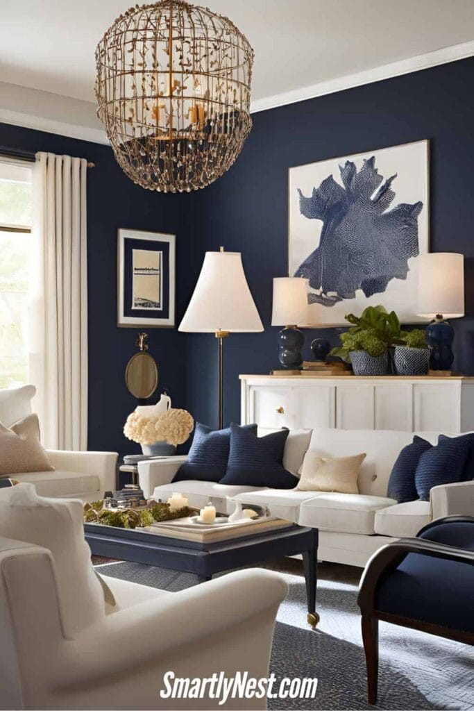 Benjamin Moore Old Navy Living Room