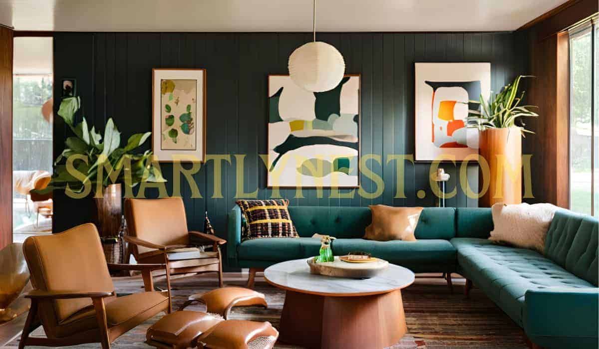 Best Moody Mid Century Modern Living Room Ideas