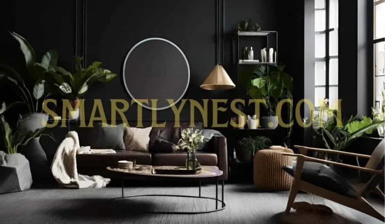 Dark and Moody Living Rooms