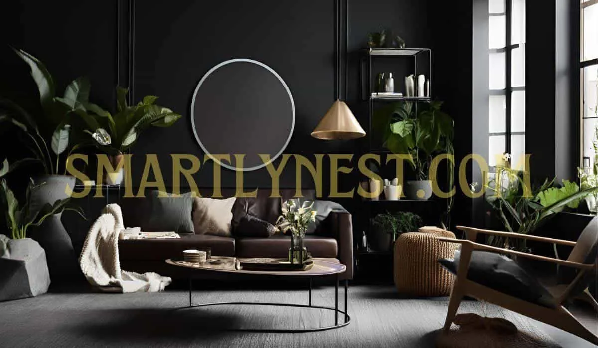 Dark and Moody Living Rooms