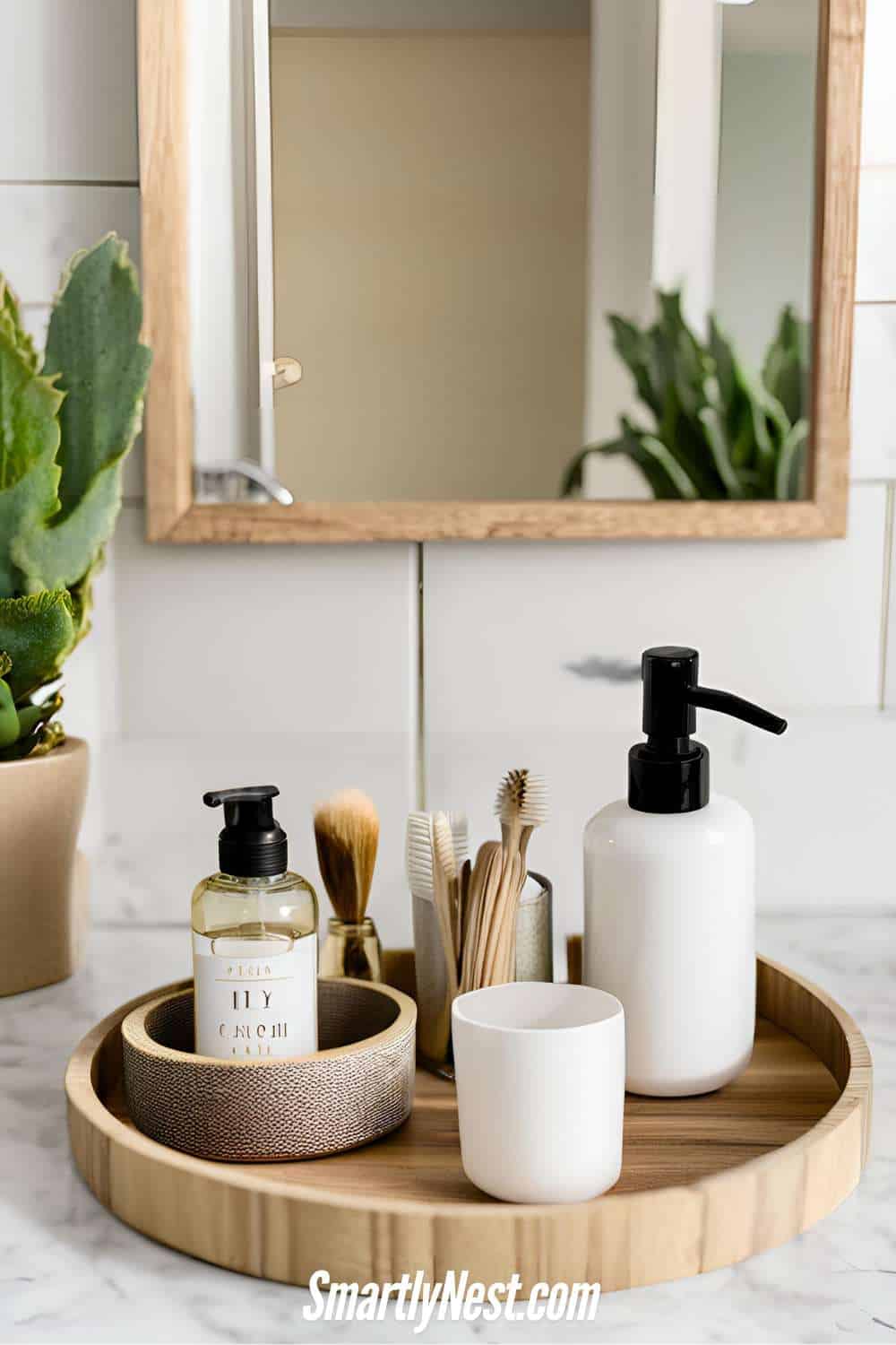 Decorative Trays for Counter Organization