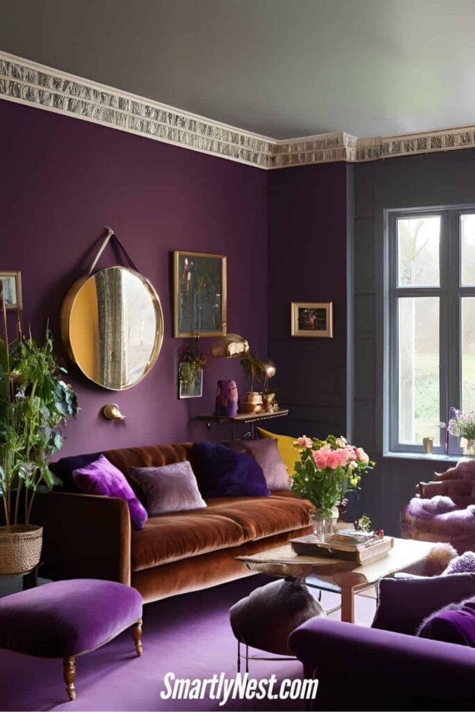 Farrow & Ball Pelt Living Room