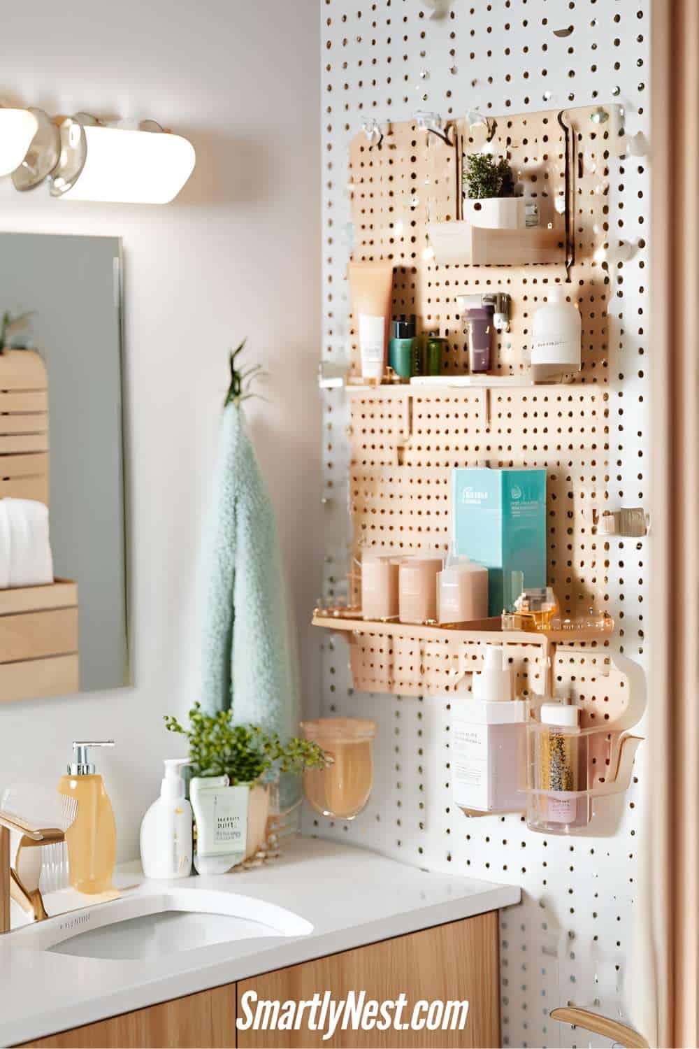 Pegboards for Customizable Storage