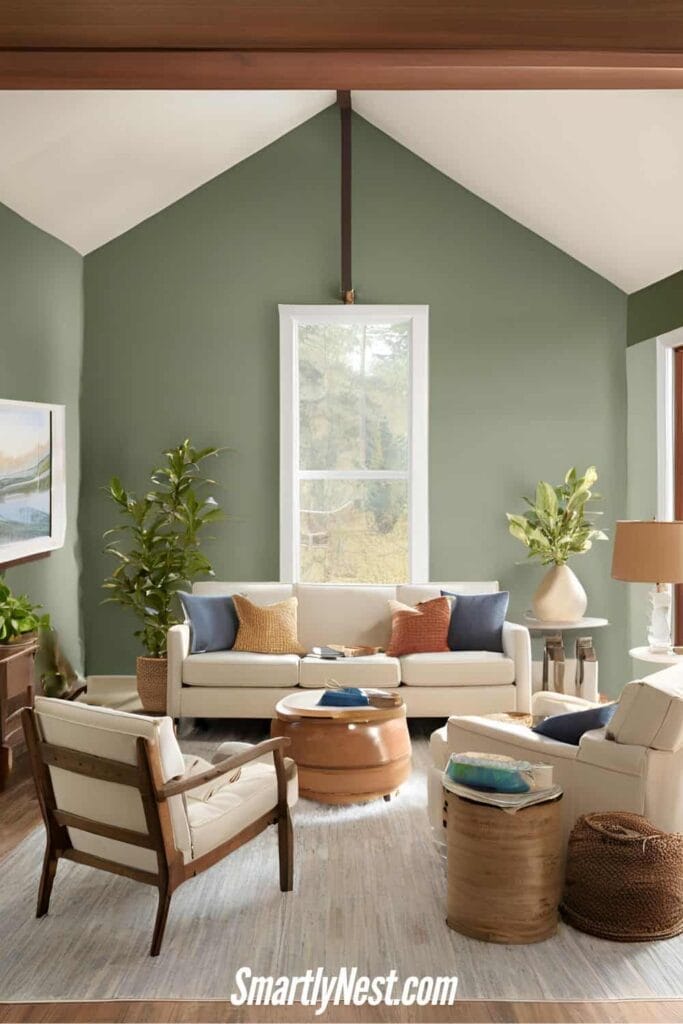 Sherwin Williams Mountain Pass Living Room