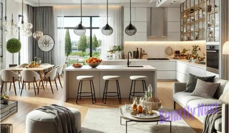 Kitchen and Family Room Combo