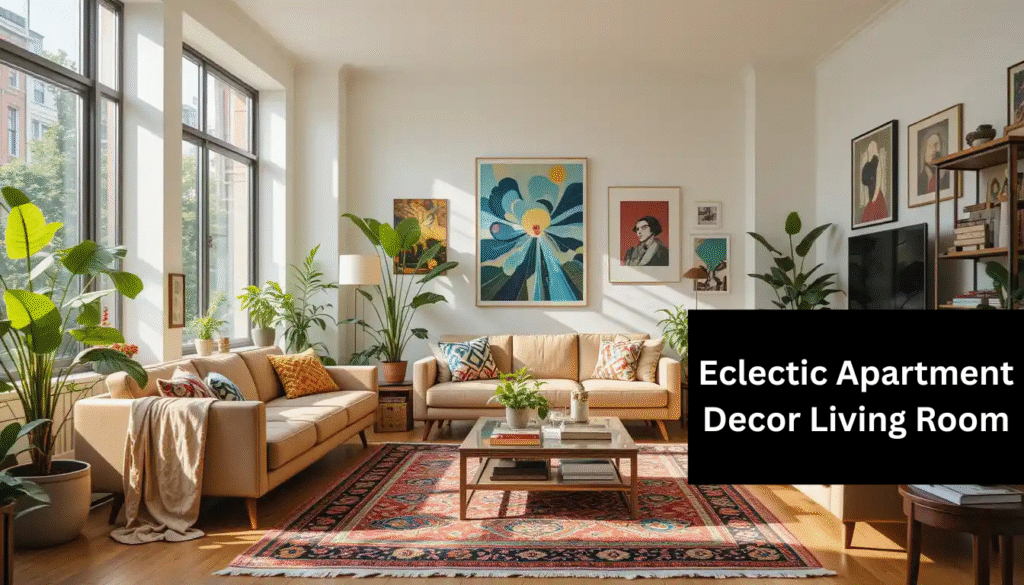 Eclectic Apartment Decor Living Room