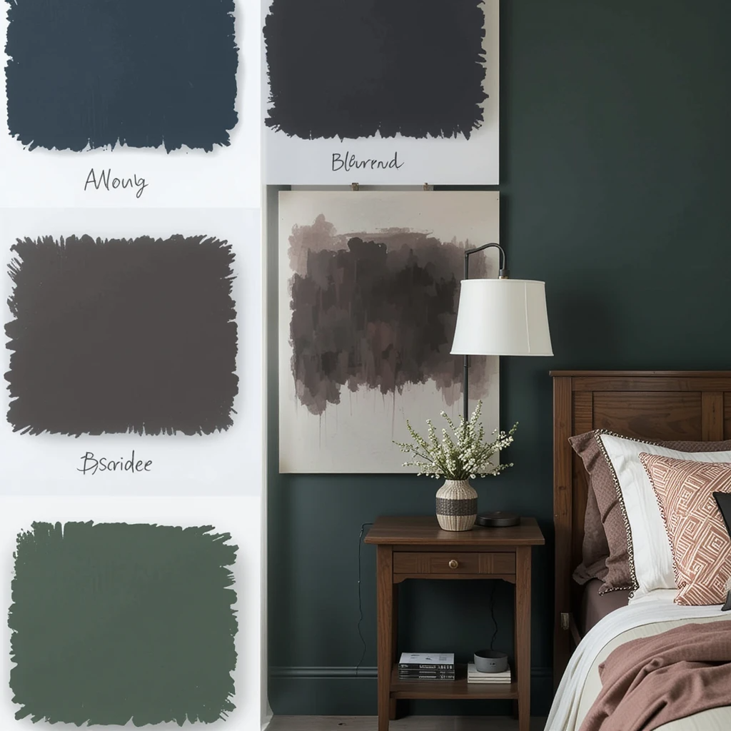 Moody French Provincial Bedroom