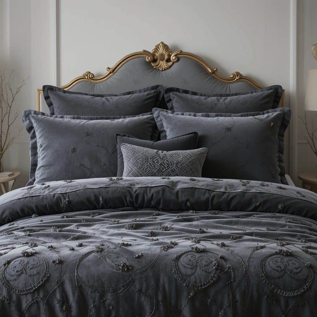 Moody French Provincial Bedroom