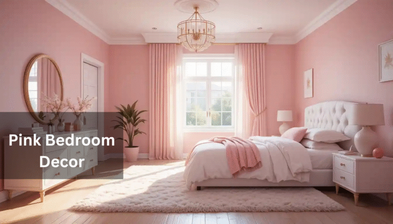 Pink Bedroom Decor