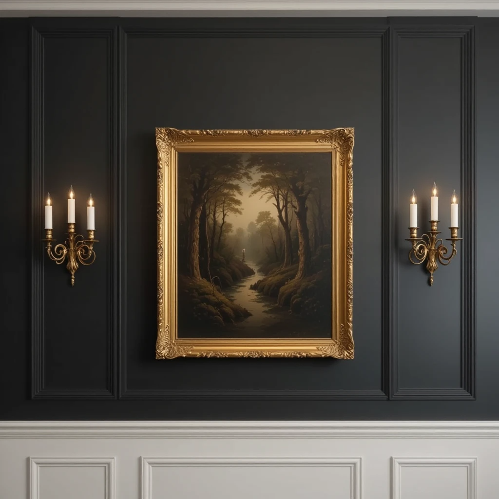 Moody French Provincial Bedroom