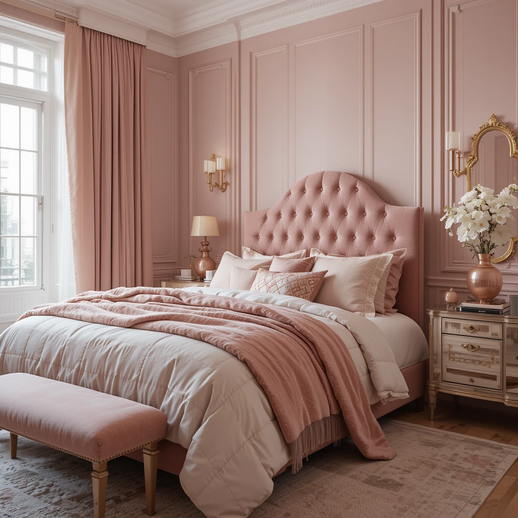 Pink Bedroom Decor