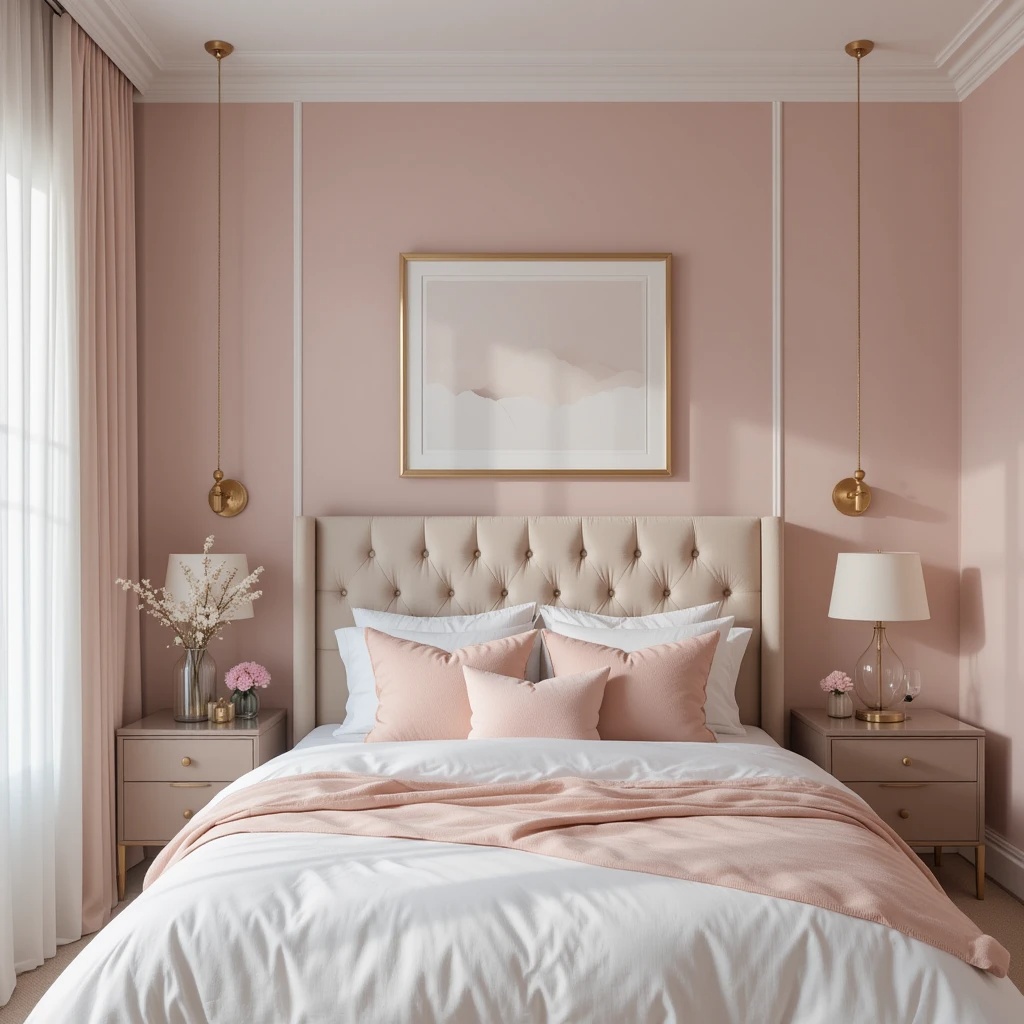 Pink Bedroom Decor