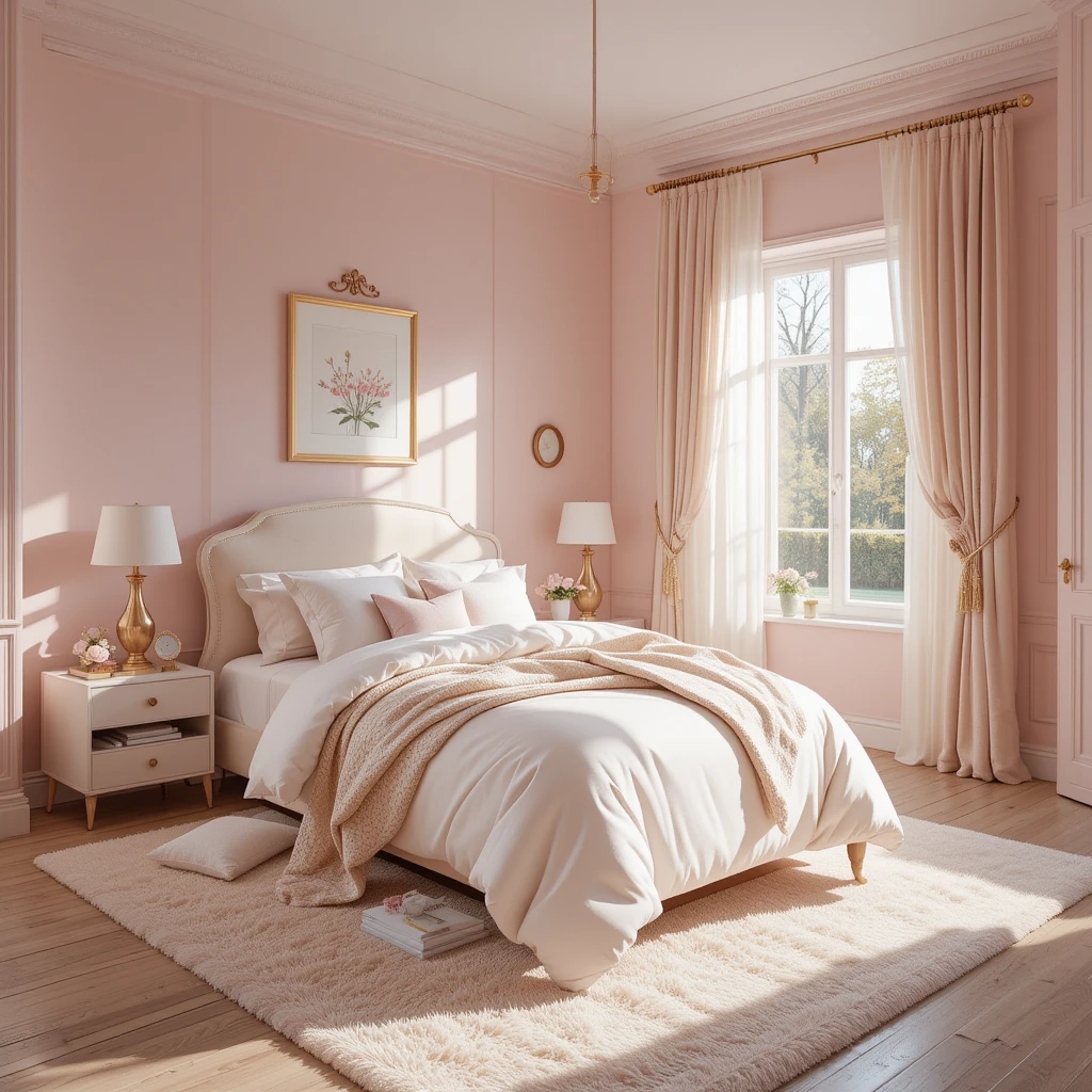 Pink Bedroom Decor